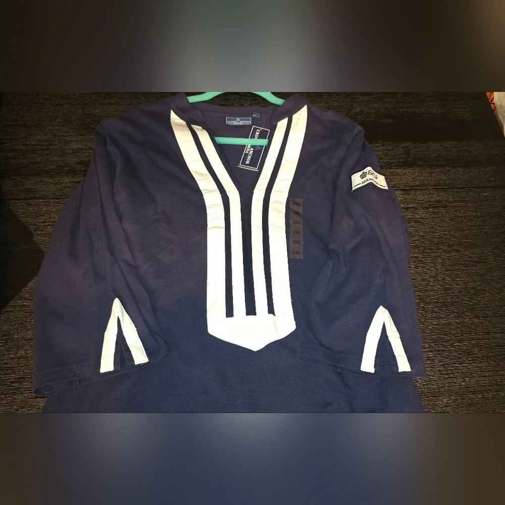 NWT Bermuda's Brand Crown & Anchor Cotton Dress - Picture 11 of 16